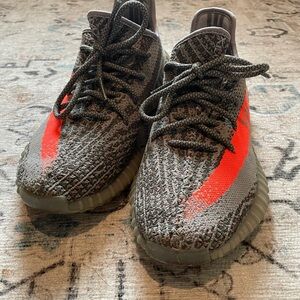 Adidas Yeezy Boost 350 V2 in Gray and Orange